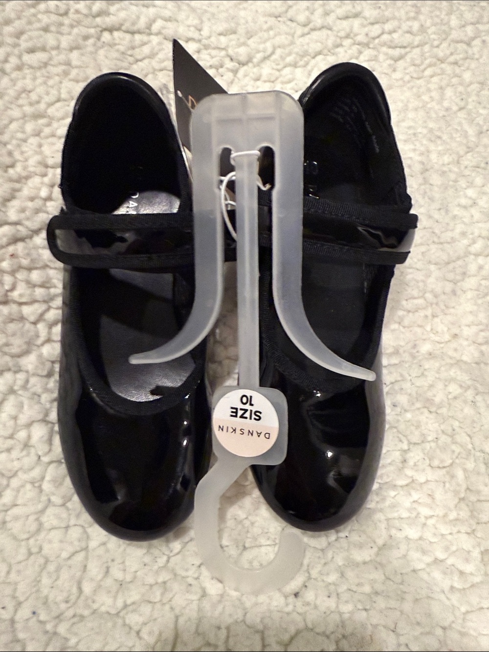 Danskin Black Tap Shoes for Kids